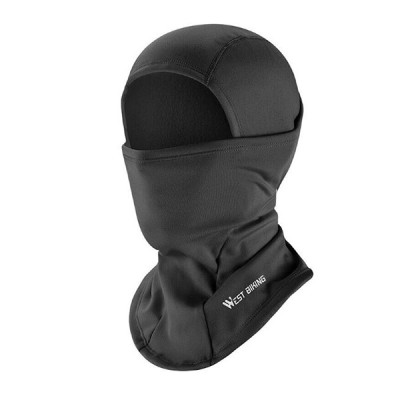 WEST BIKING Meleg téli balaclava polár kerékpáros sapka szélálló